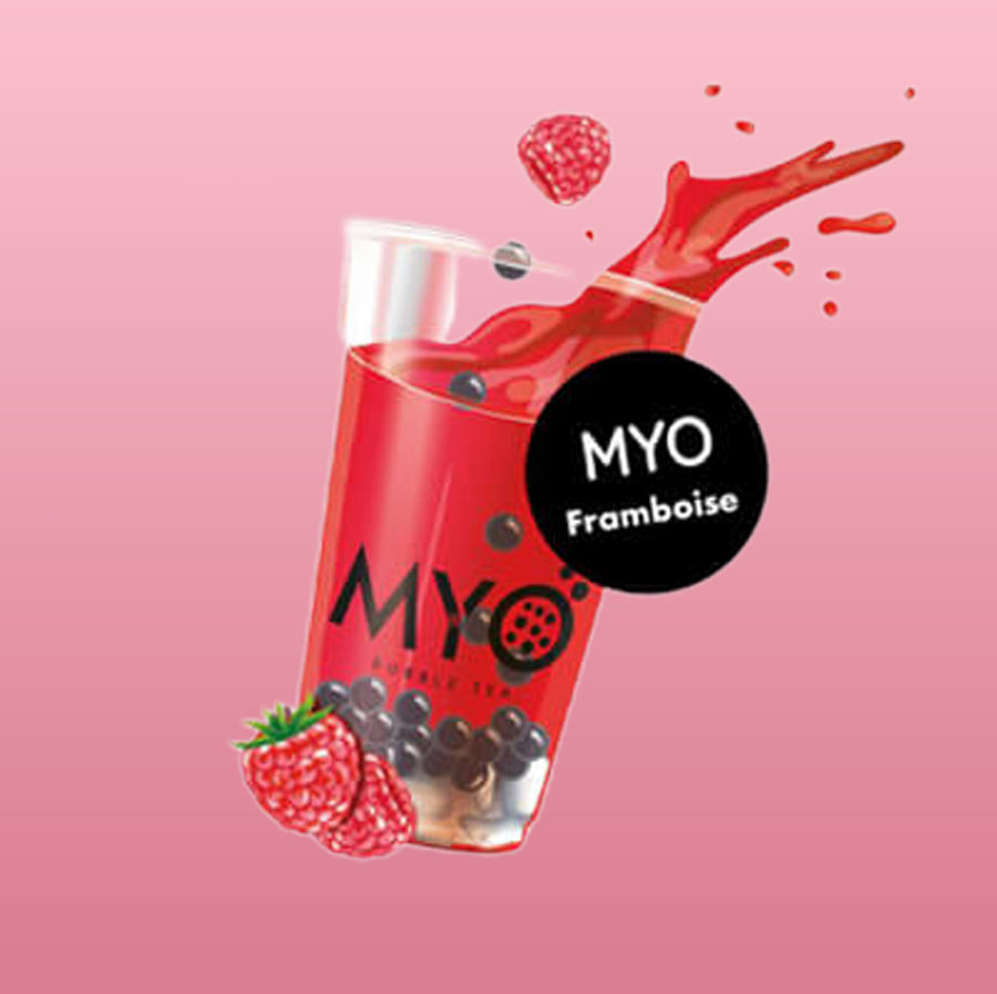 Bubble Tea Myo framboise