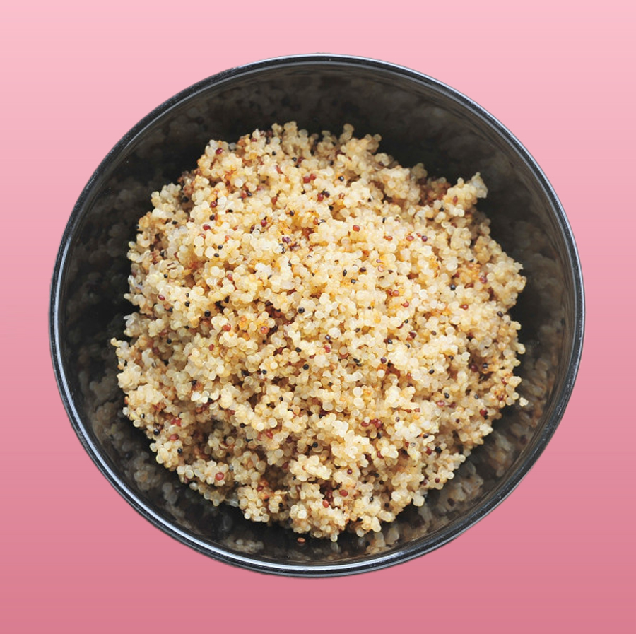 Portion de quinoa